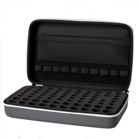 70-Count XL Hard-Top Carrying Cases - Grey