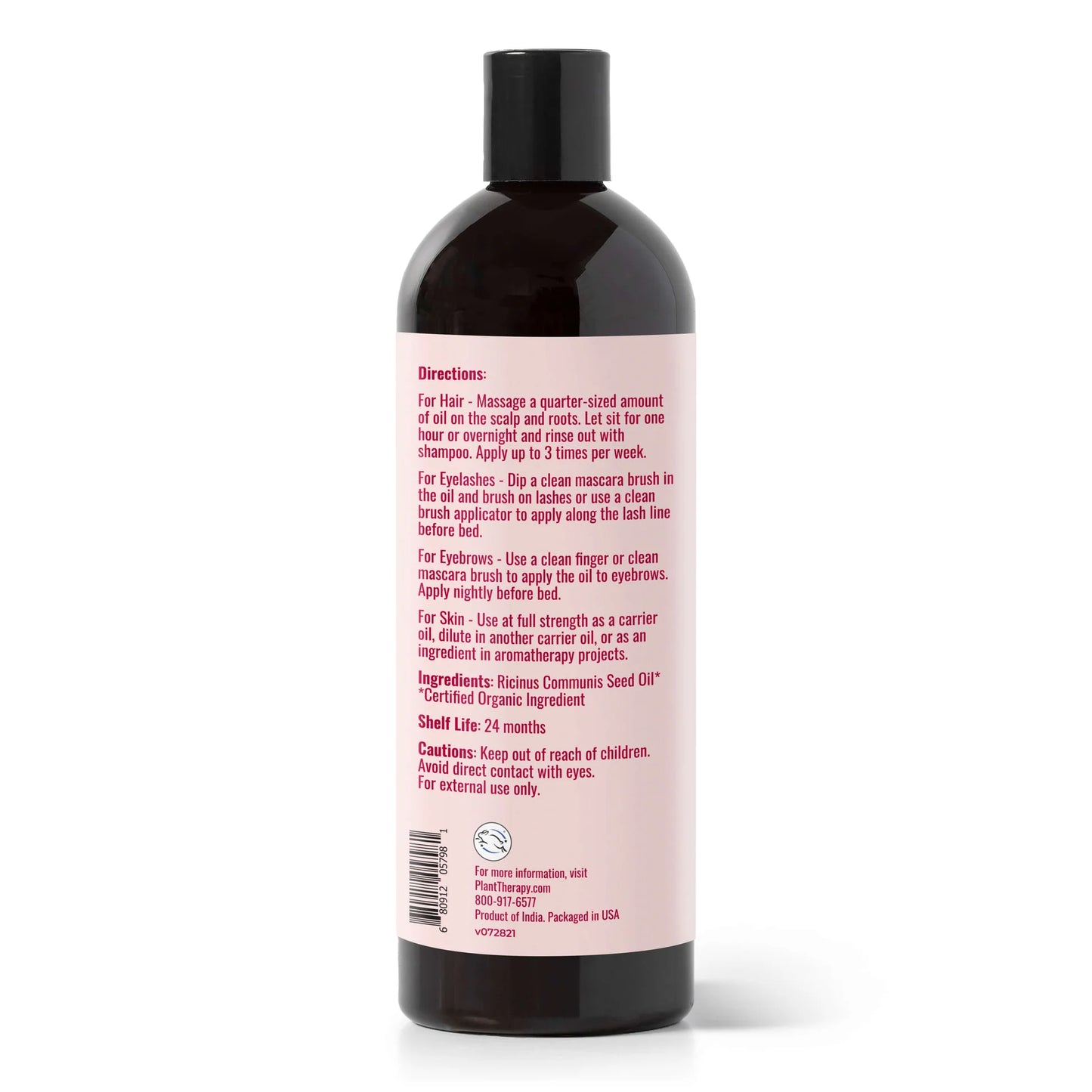 Organic Castor Oil 473ml