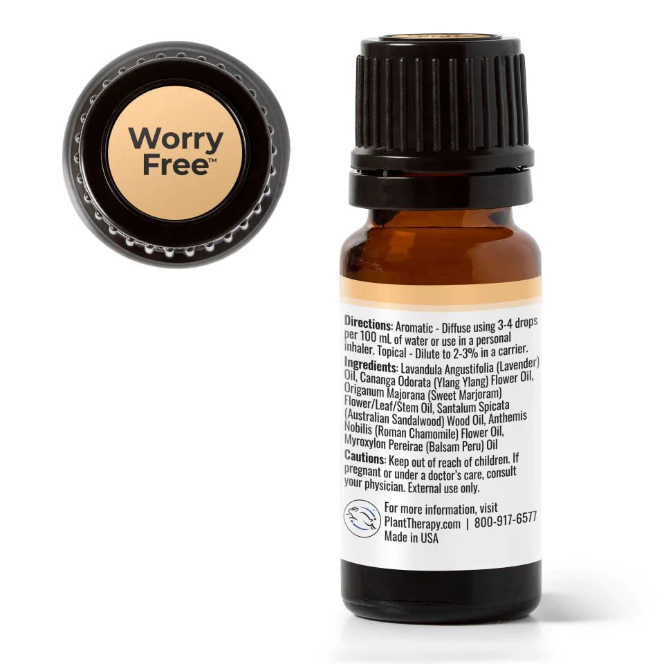 Worry Free 10ml Essential Oil Blend