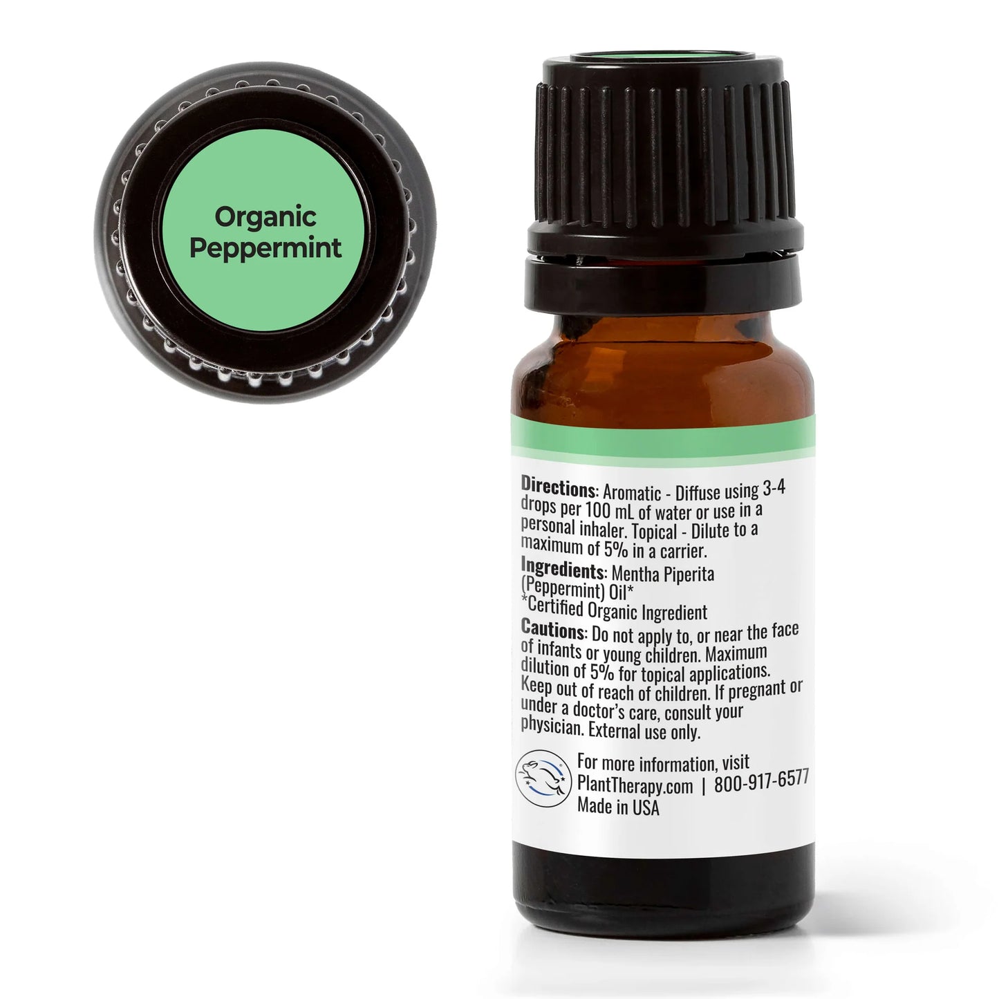 Peppermint ORGANIC 10ml Essential Oil