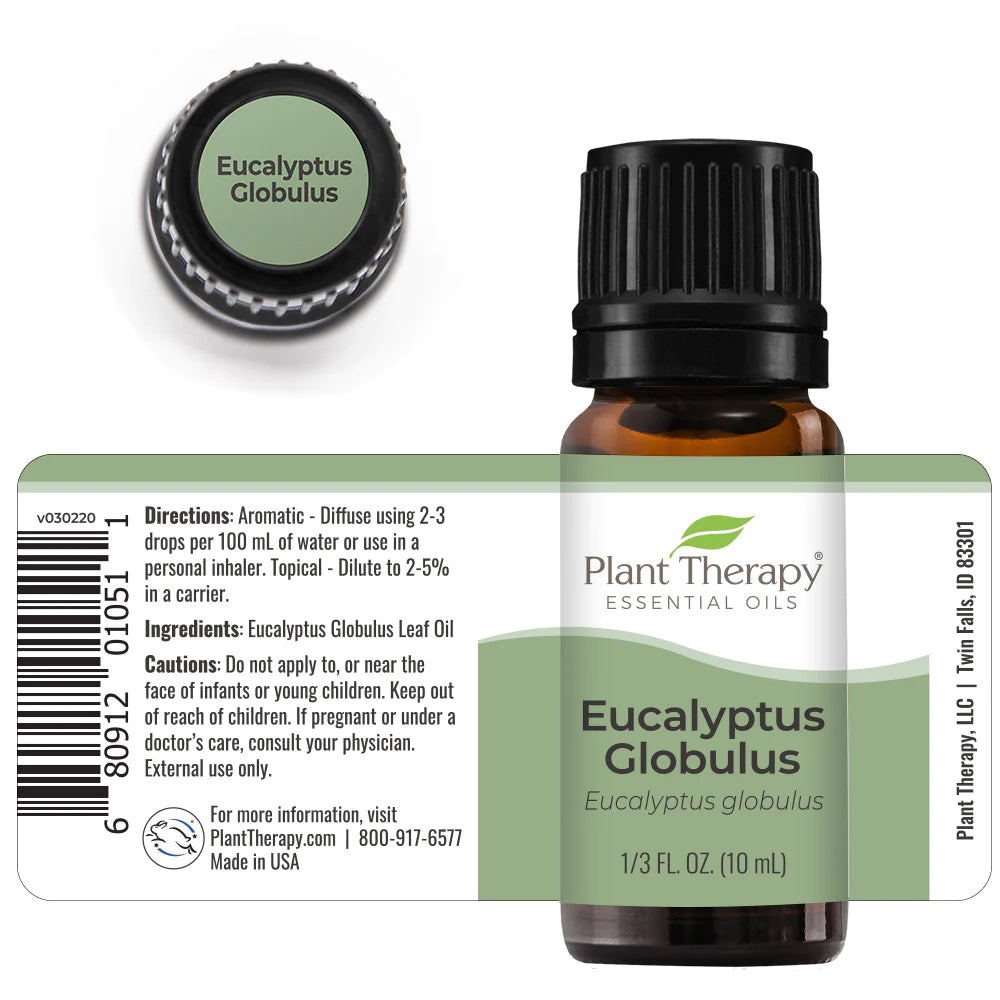 Eucalyptus Globulus 10ml Essential Oil