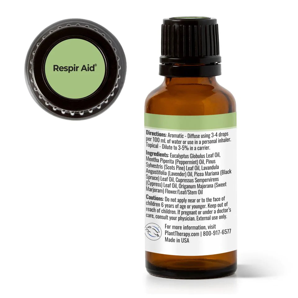 Respir Aid 10ml Essential Oil Blend