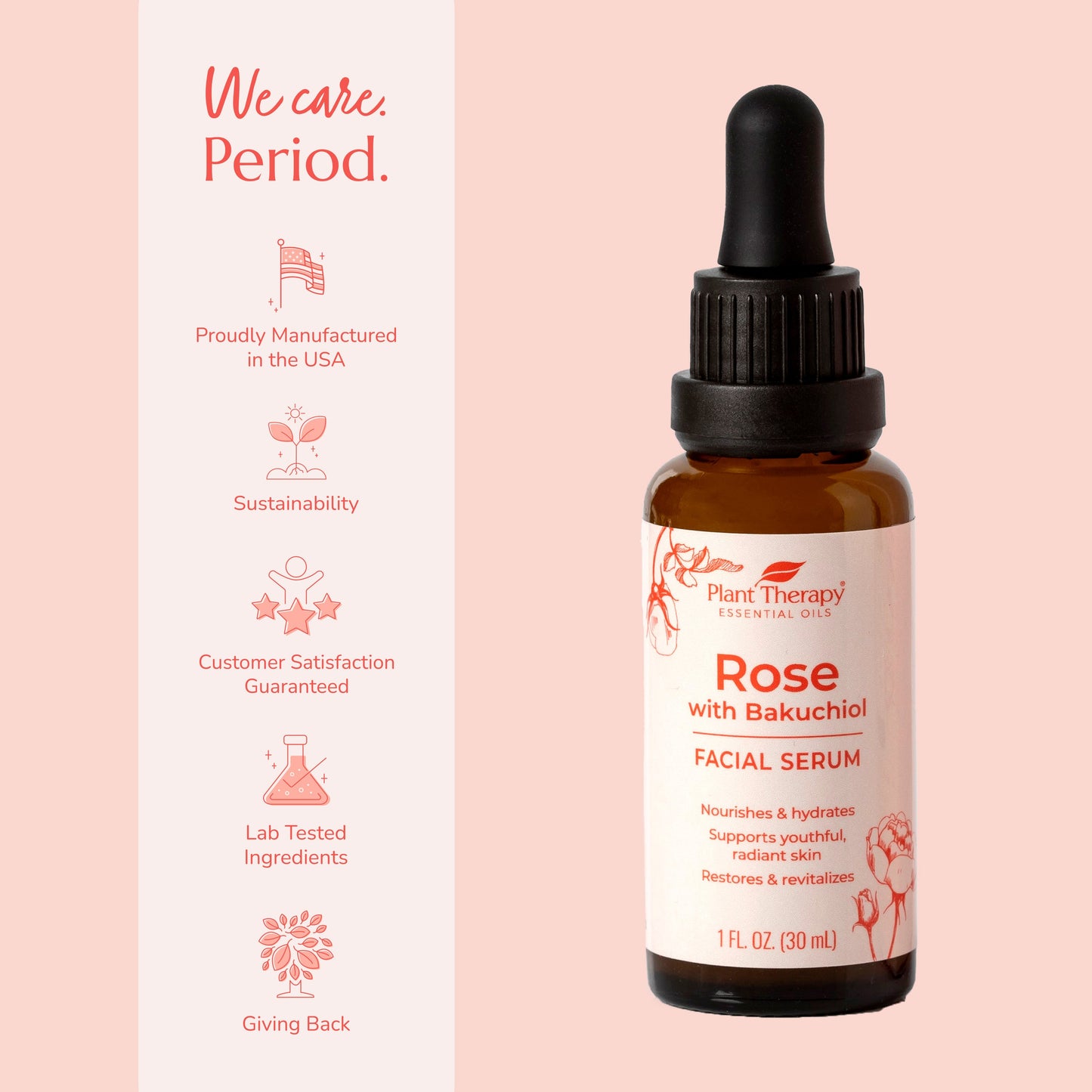 Rose with Bakuchiol Facial Serum